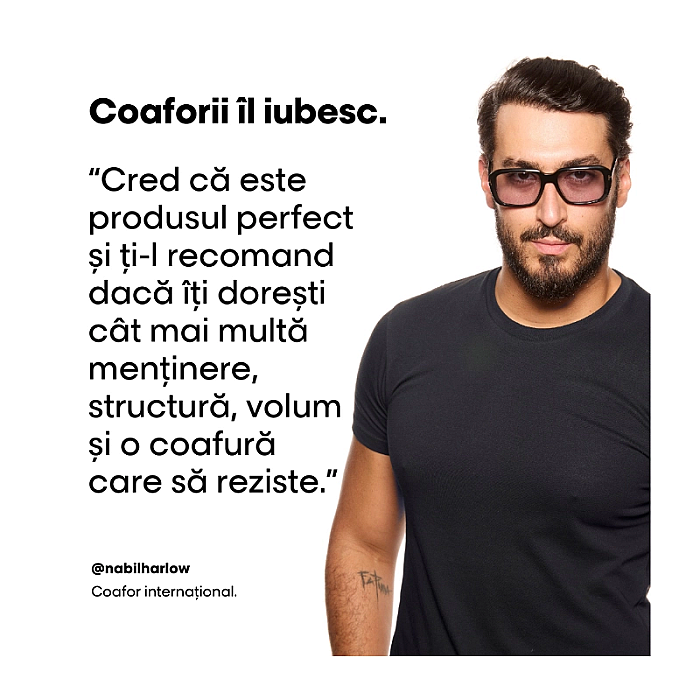 Spuma de par profesionala pentru volum tecni.art volume extra full