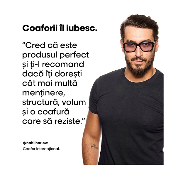 Spuma de par profesionala pentru volum tecni.art volume extra full