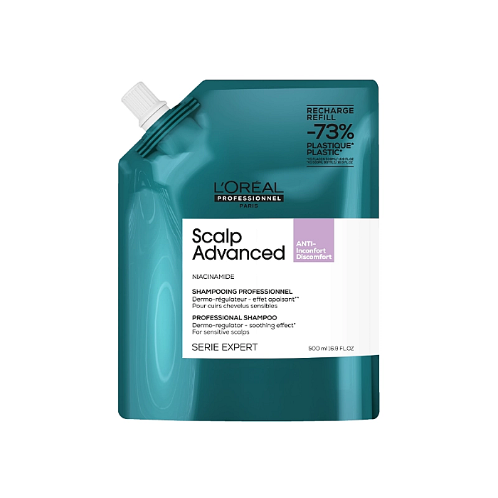 Sampon pentru scalp sensibil cu niacinamide serie expert scalp advanced