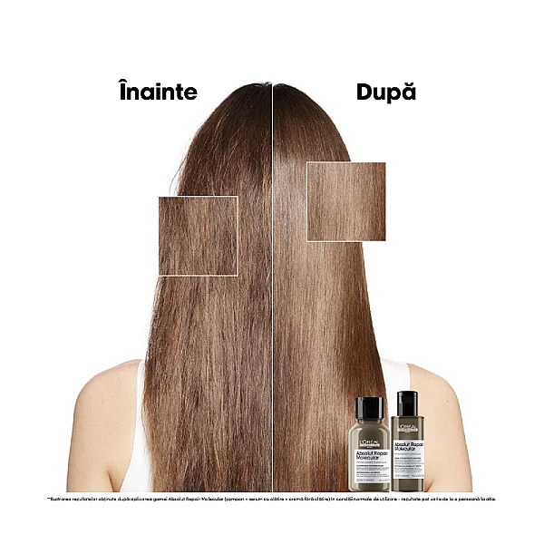 Set par deteriorat travel size absolut repair molecular - sampon 100ml, serum 75ml