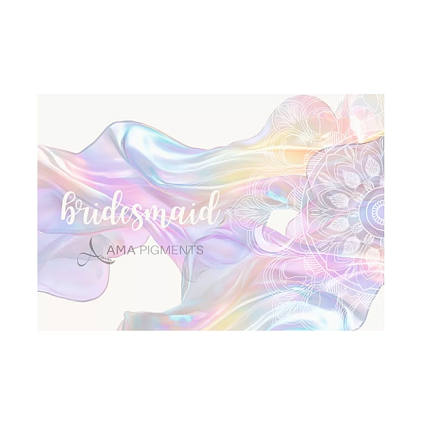 Paleta de farduri bridesmaid