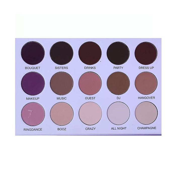 Paleta de farduri bridesmaid