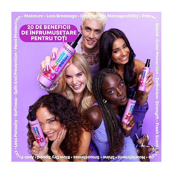Spray de par multifunctional cu 20 de beneficii total results miracle creator 20 