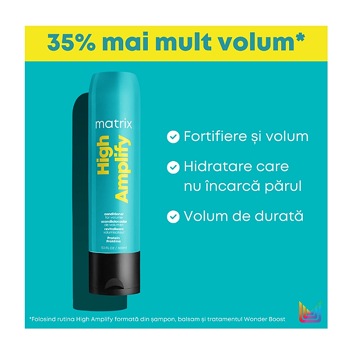 Balsam profesional pentru volum total results high amplify