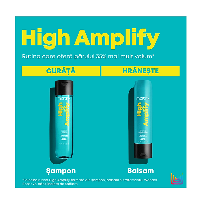 Balsam profesional pentru volum total results high amplify