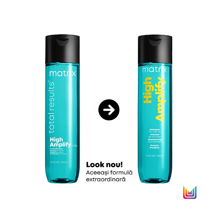 Sampon profesional pentru volum total results high amplify