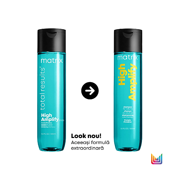 Sampon profesional pentru volum total results high amplify