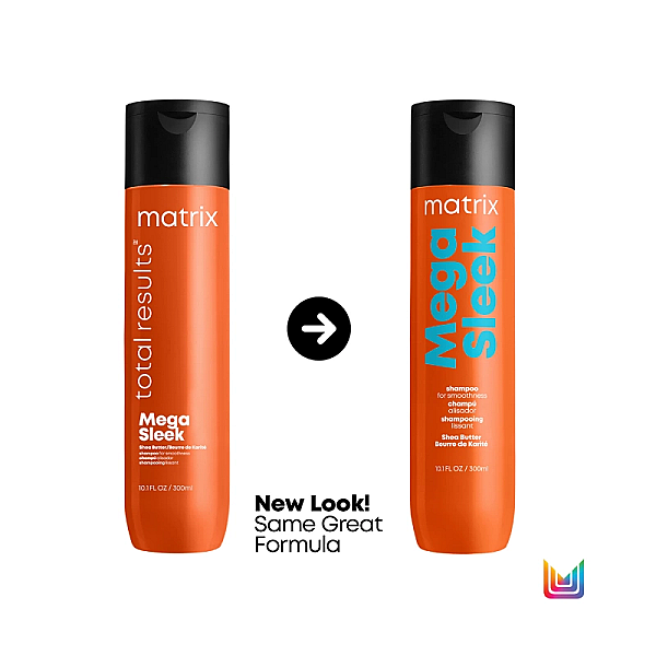 Sampon profesional pentru netezirea parului total results mega sleek