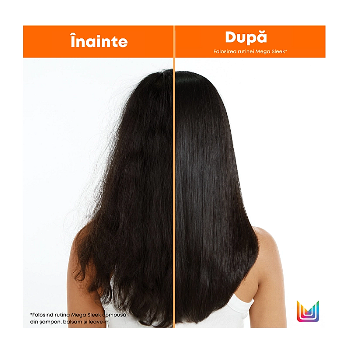 Sampon profesional pentru netezirea parului total results mega sleek