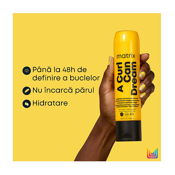 Balsam hidratant pentru parul ondulat a curl can dream 