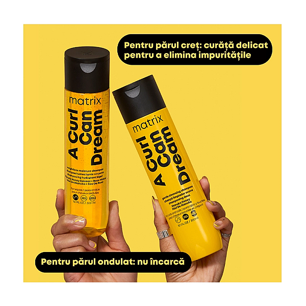 Sampon hidratant pentru parul ondulat a curl can dream 
