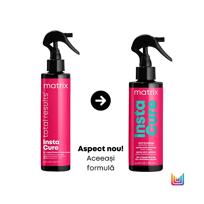 Spray anti-porozitate cu vitamina b5 pentru par uscat si deteriorat instacure 