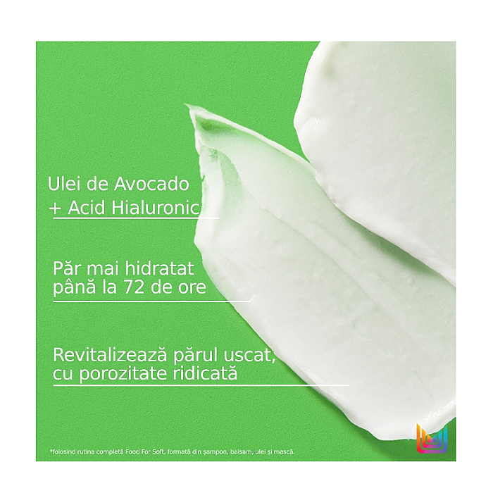 Masca profesionala pentru par foarte uscat food for soft