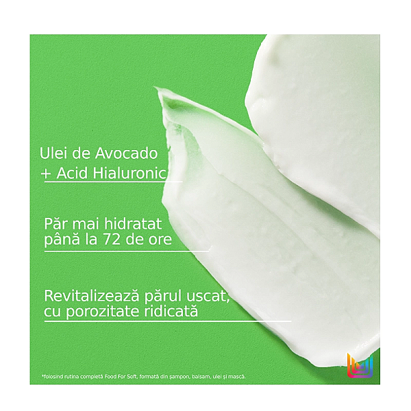 Masca profesionala pentru par foarte uscat food for soft