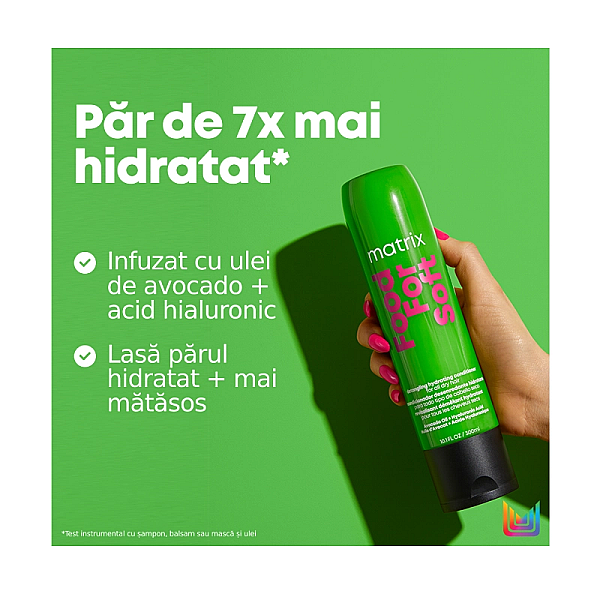 Balsam profesional pentru par uscat food for soft