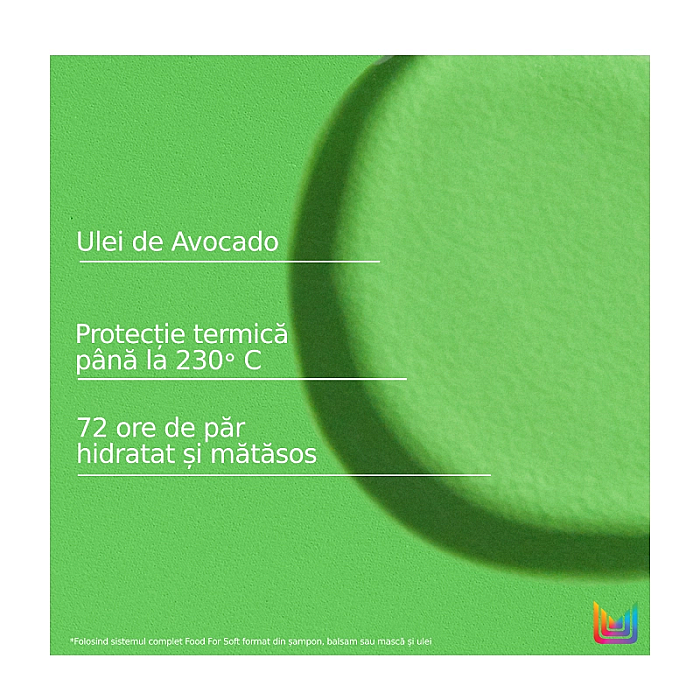 Ulei profesional pentru par uscat food for soft