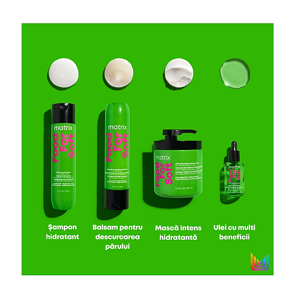 Balsam profesional pentru par uscat food for soft