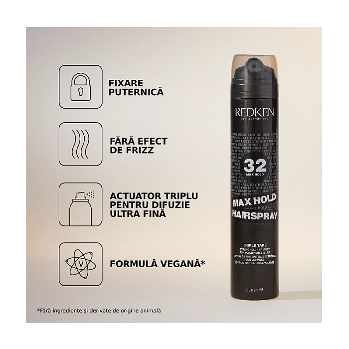 Fixativ cu fixare ultra puternica max hold 32 