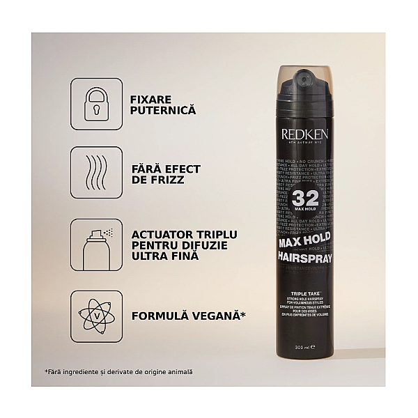 Fixativ cu fixare ultra puternica max hold 32 