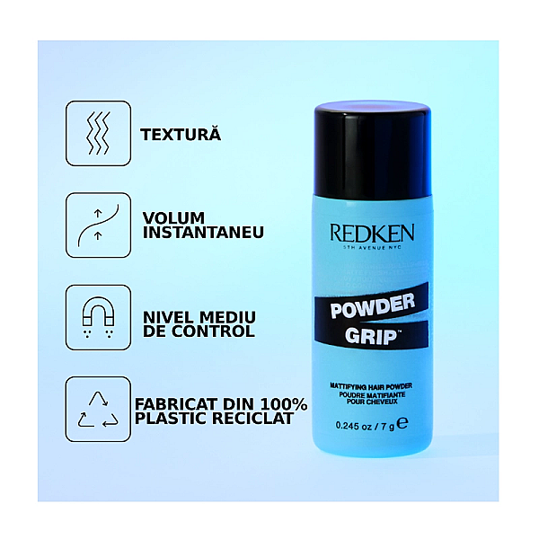 Pudra texturizanta pentru par powder grip