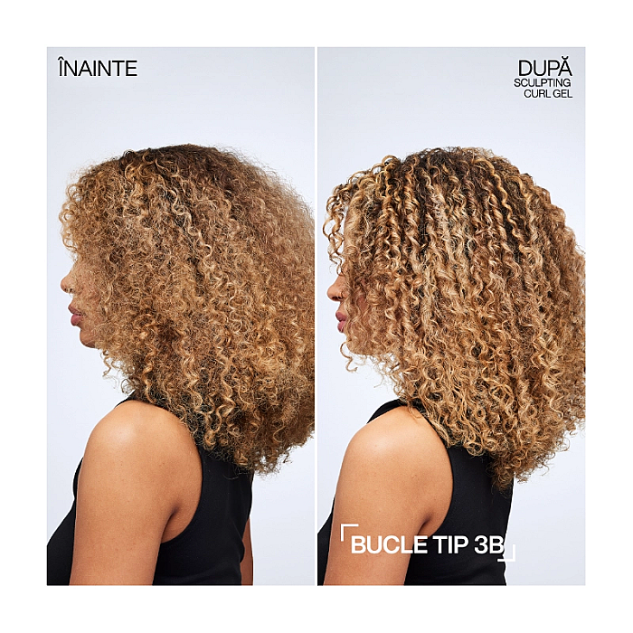 Gel pentru modelare pentru parul cret si foarte cret sculpting curl gel