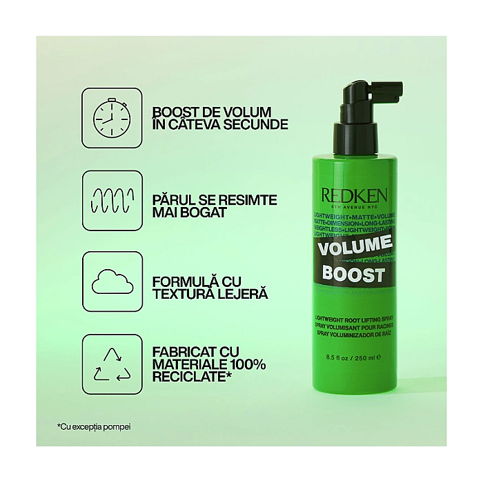 Spray profesional pentru volum volume boost