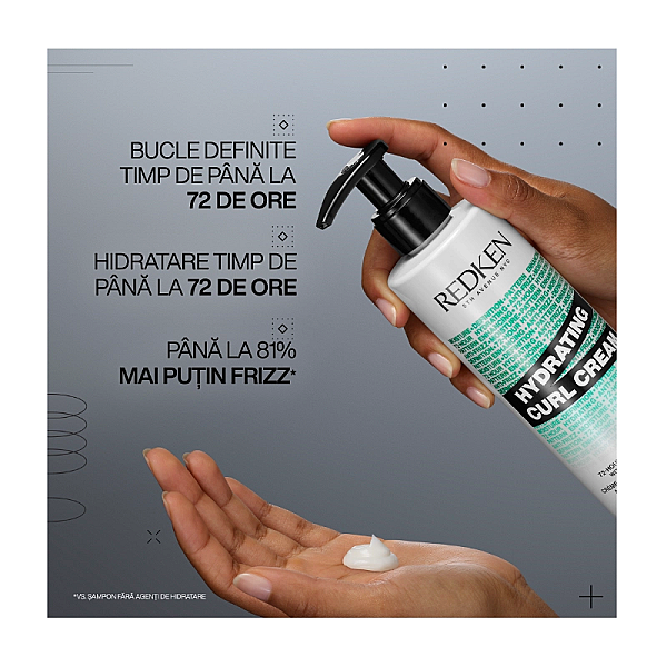 Crema hidratanta pentru parul cret si foarte cret hydrating curl cream