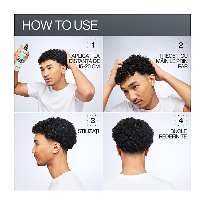 Spray leave-in pentru reimprospatarea buclelor refreshing curl mist