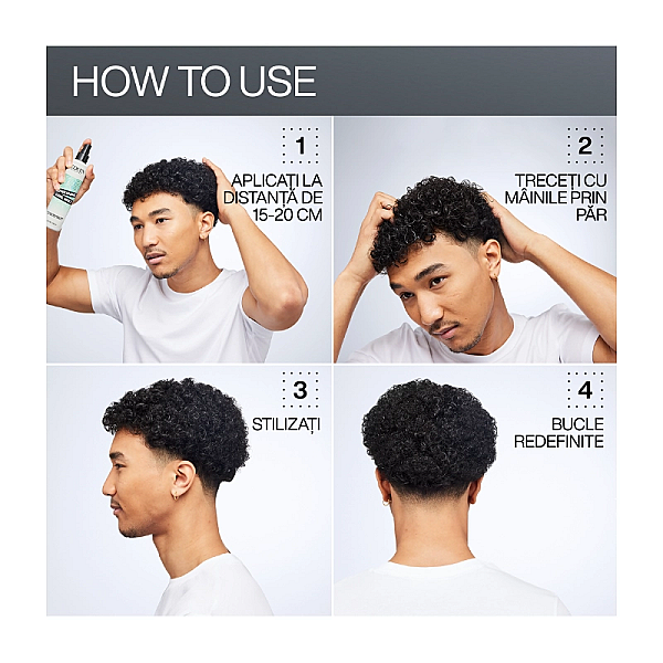 Spray leave-in pentru reimprospatarea buclelor refreshing curl mist