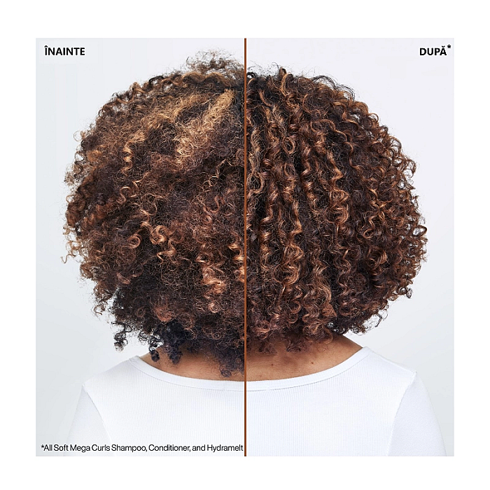 Sampon profesional cu aloe vera pentru parul ondulat si cret all soft mega curls 