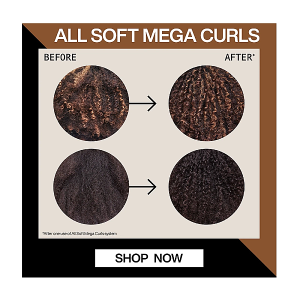 Crema leave-in profesionala cu aloe vera pentru parul ondulat si cret all soft mega curls hydramelt