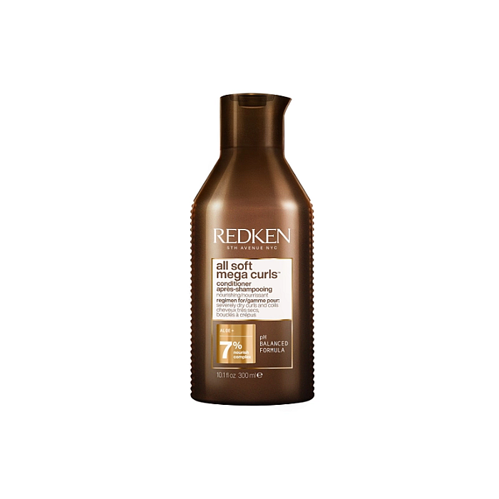 Balsam profesional cu aloe vera pentru parul ondulat si cret all soft mega curls