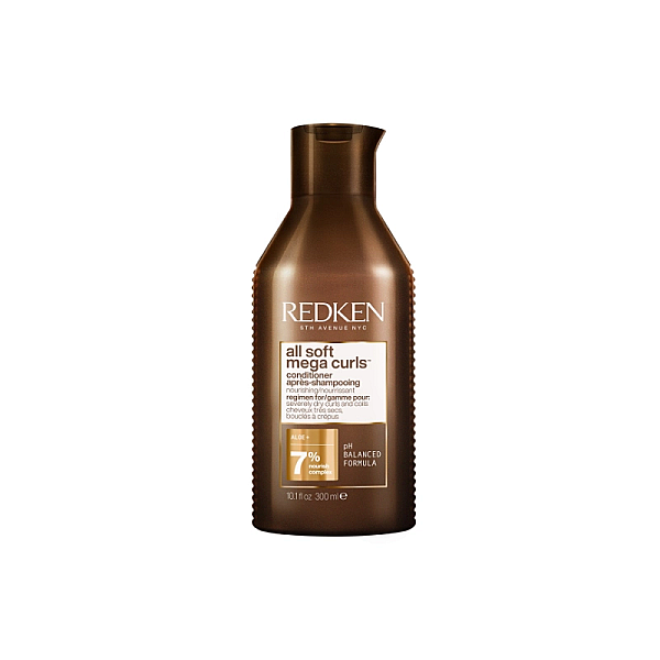 Balsam profesional cu aloe vera pentru parul ondulat si cret all soft mega curls