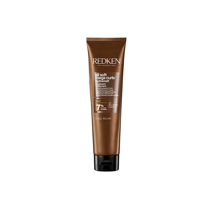 Crema leave-in profesionala cu aloe vera pentru parul ondulat si cret all soft mega curls hydramelt