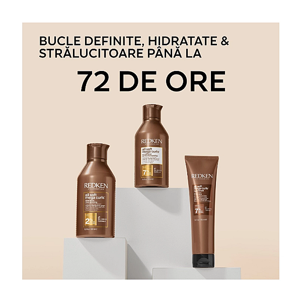 Balsam profesional cu aloe vera pentru parul ondulat si cret all soft mega curls