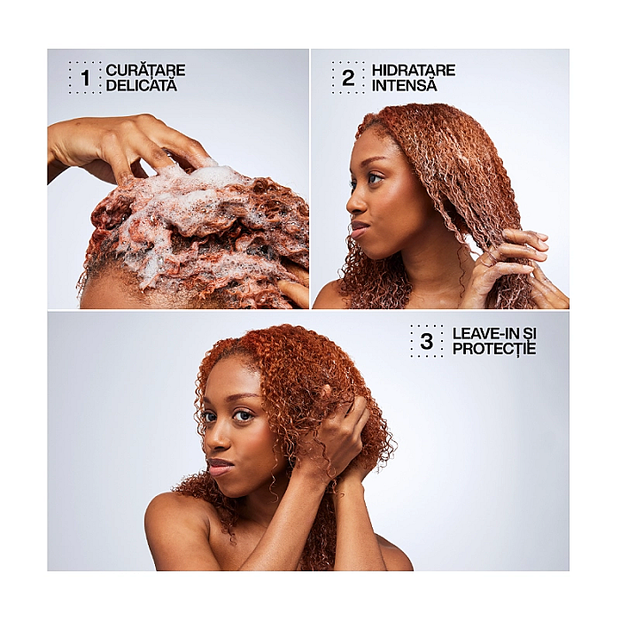 Sampon profesional regenerator pentru parul cret si foarte cret acidic bonding curls