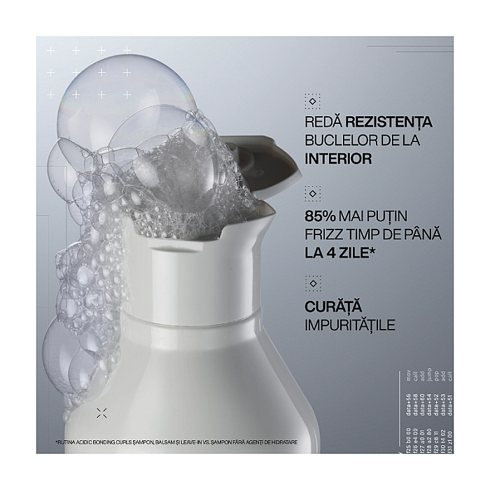 Balsam profesional regenerator pentru parul cret si foarte cret acidic bonding curls