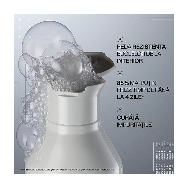 Balsam profesional regenerator pentru parul cret si foarte cret acidic bonding curls