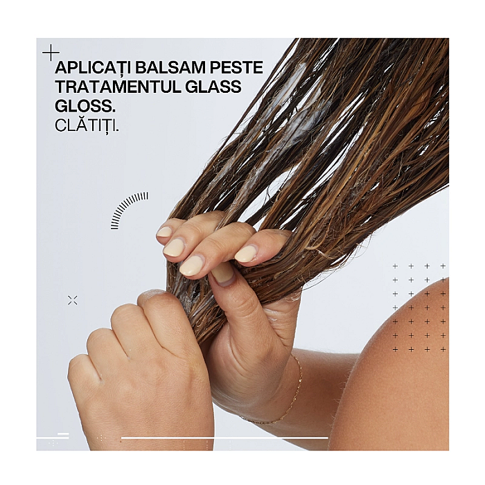 Balsam profesional pentru par vopsit acidic color gloss