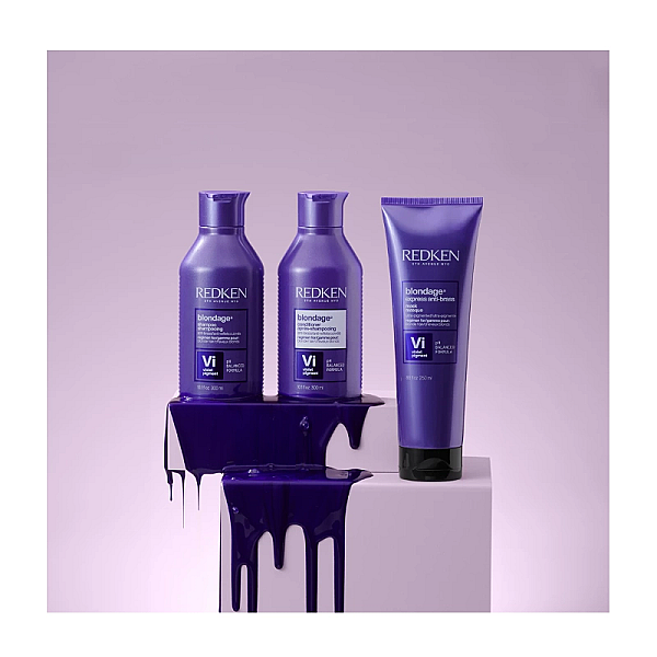 Sampon cu pigment violet pentru par blond color extend blondage