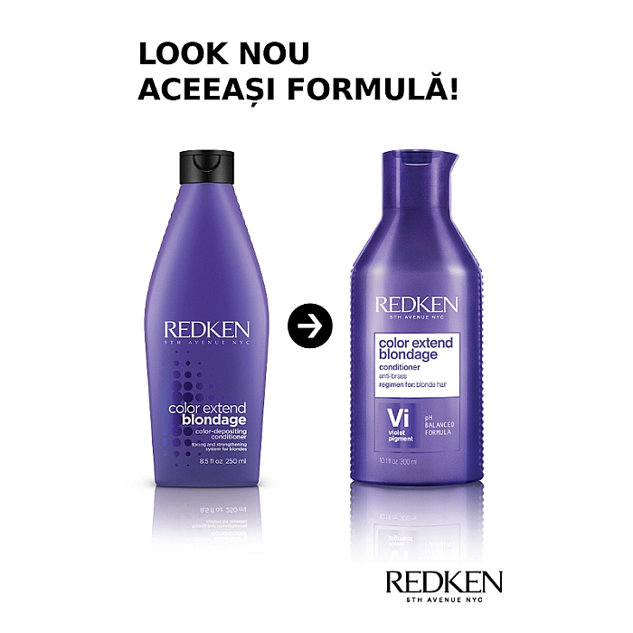 Balsam cu pigment violet pentru par blond color extend blondage