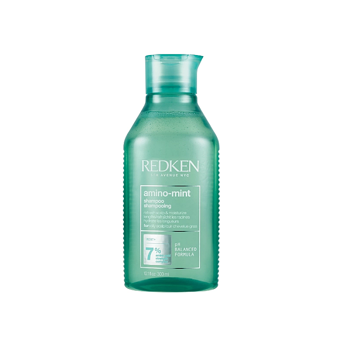 Sampon profesional revigorant pentru scalp gras amino mint