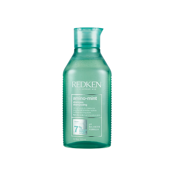 Sampon profesional revigorant pentru scalp gras amino mint