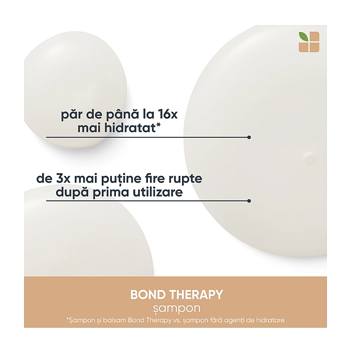 Sampon bond therapy pentru parul deteriorat si supra procesat