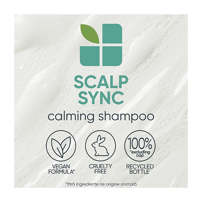 Sampon calmant scalp sync pentru scalp iritat si uscat