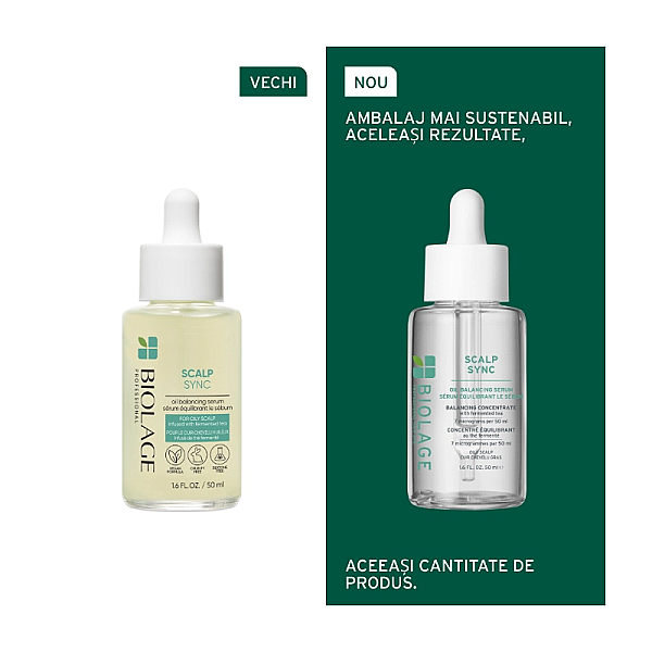 Serum scalp sync oil reset pentru scalp cu exces de sebum