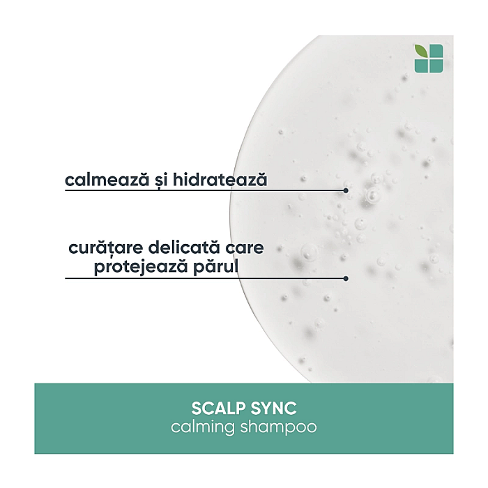 Sampon calmant scalp sync pentru scalp iritat si uscat
