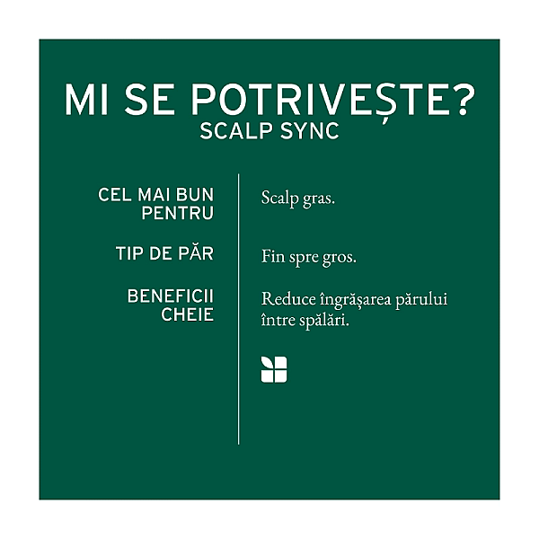 Serum scalp sync oil reset pentru scalp cu exces de sebum