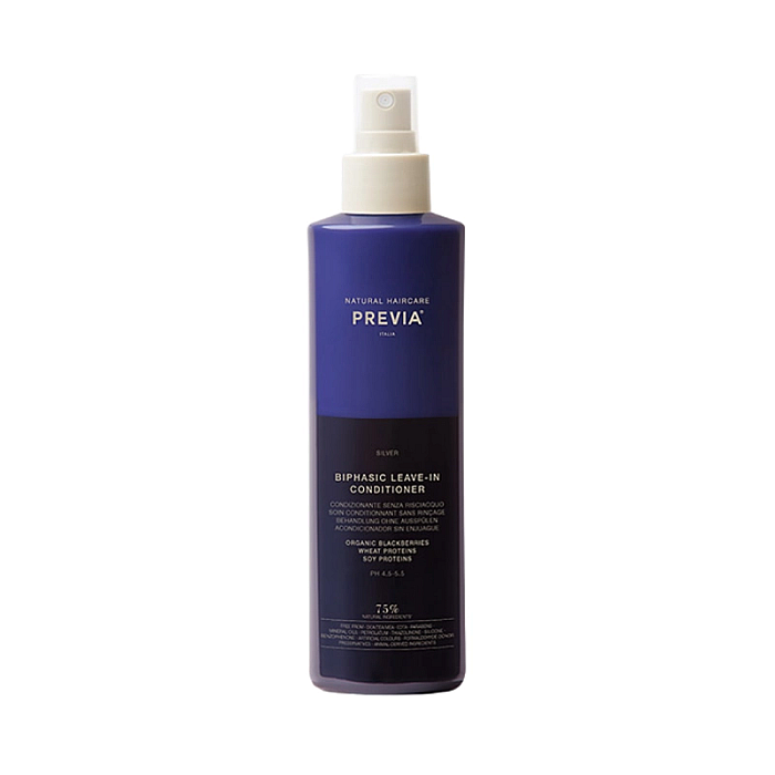 Balsam bifazic pentru par blond fara clatire blonde silver