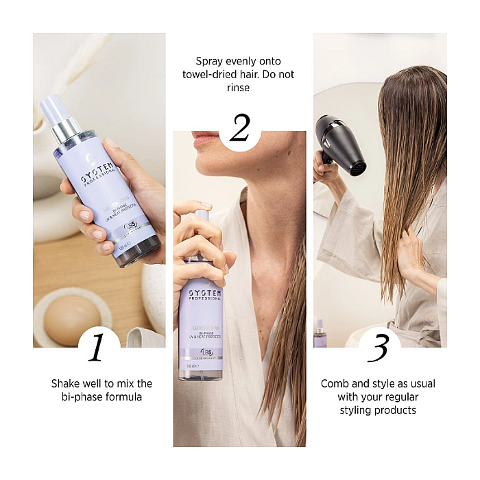 Protectie termica pentru par luxeblond